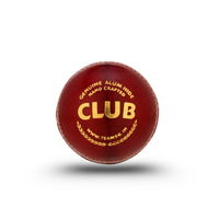 SG Club Men's Cricket Leather Ball, Red - Youth - Best Price online Prokicksports.com