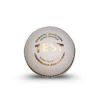 SG Test White Four- Piece Cricket Leather Ball, 1PC - Best Price online Prokicksports.com