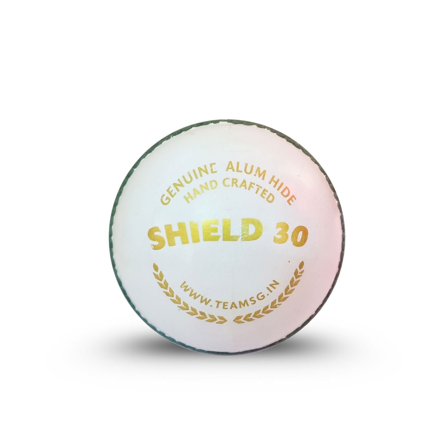 SG Shield 30 Cricket Ball for Adult, White - 1PC - Best Price online Prokicksports.com