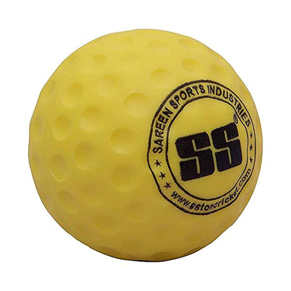 SS Bowling Machine Big Dot Cricket Ball – 1 PC | Durable Practice Ball for Spin & Seam Training