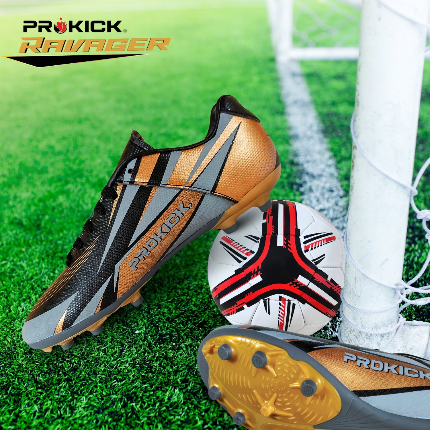 Prokick Ravager Football Stud Shoes - Best Price online Prokicksports.com