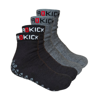 Prokick Anti Skid Socks for Men & Women, 2 Pairs - Best Price online Prokicksports.com