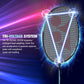 Yonex Voltric Lite 35i HM Graphite Head Heavy Badminton Strung Racquet | NANOMESH NEO & ISOMETRIC Power Frame with Full Cover
