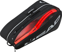 HEAD Tour Racquet Bag 9R | 65L Tennis Bag with CCT+ Climate Control, 3 Main Compartments & Shoe Pocket