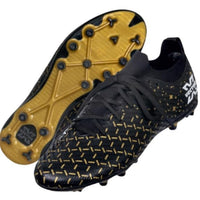 Vector X Stralight Football Shoes | Lightweight Synthetic Upper | Firm Ground (FG) Studs | Speed-Optimized Design | Black/Neon Green - Best Price online Prokicksports.com