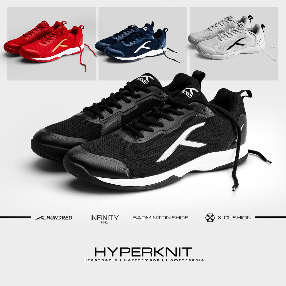 Hundred Infinity Pro Badminton Shoes - Best Price online Prokicksports.com