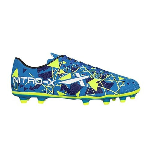 Vector X Nitro-X Football Shoes | FG/AG Hybrid Studs | Ultra-Lightweight Synthetic Upper | Explosive Acceleration | Men's Performance Cleats