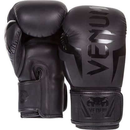 Venum Elite Boxing Gloves | Premium Synthetic Leather | Triple-Density Foam | Anatomical Grip | Hook & Loop Closure | Training/Sparring (10oz-18oz) - Best Price online Prokicksports.com