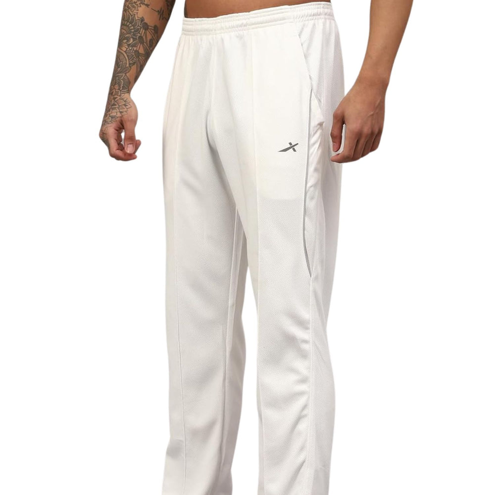 Vector X Striker Regular Fit Track Pant | Cricket Match Trouser | Sports Uniform Lower for Men & Boys | Comfortable & Breathable Activewear