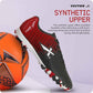 Vector X Royale+ Turf Football Shoes | Synthetic Leather Upper | Non-Marking Rubber Sole | Lightweight Cushioned Insole | - Best Price online Prokicksports.com