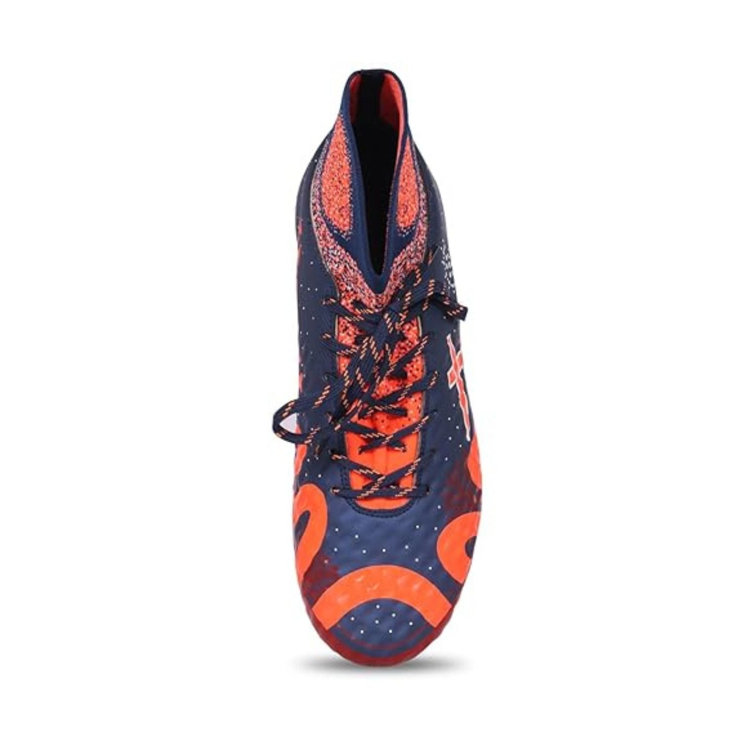 Vector X Venom Unleashed Football Studs – Navy/Orange | High
