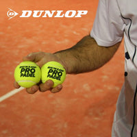 Dunlop DTB Pro Padel Balls | Official Match Standard | High Visibility Yellow | 1 Can (3 Balls) | Pressure-Locked for Consistent Bounce - Best Price online Prokicksports.com