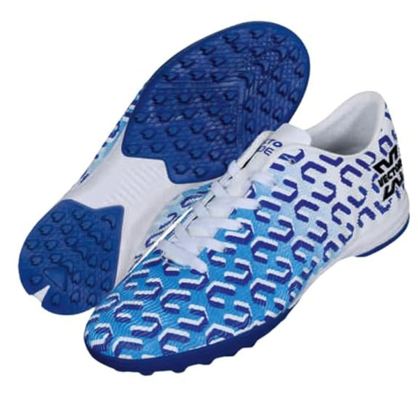 Vector X Rider Plus Indoor Football Shoes | Non-Marking Sole | High-Performance Futsal Design | Enhanced Cushioning | Turf/Court Use | Black-Red