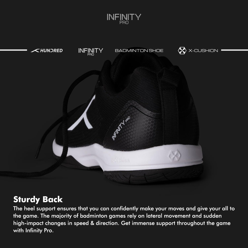 Hundred Infinity Pro Badminton Shoes - Best Price online Prokicksports.com