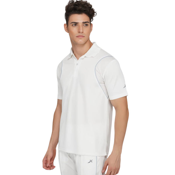 Vector X Striker Cricket T-Shirt (Half Sleeves) | Lightweight & Breathable Jersey for Men & Boys | Ideal for Match, Practice & Team Uniforms