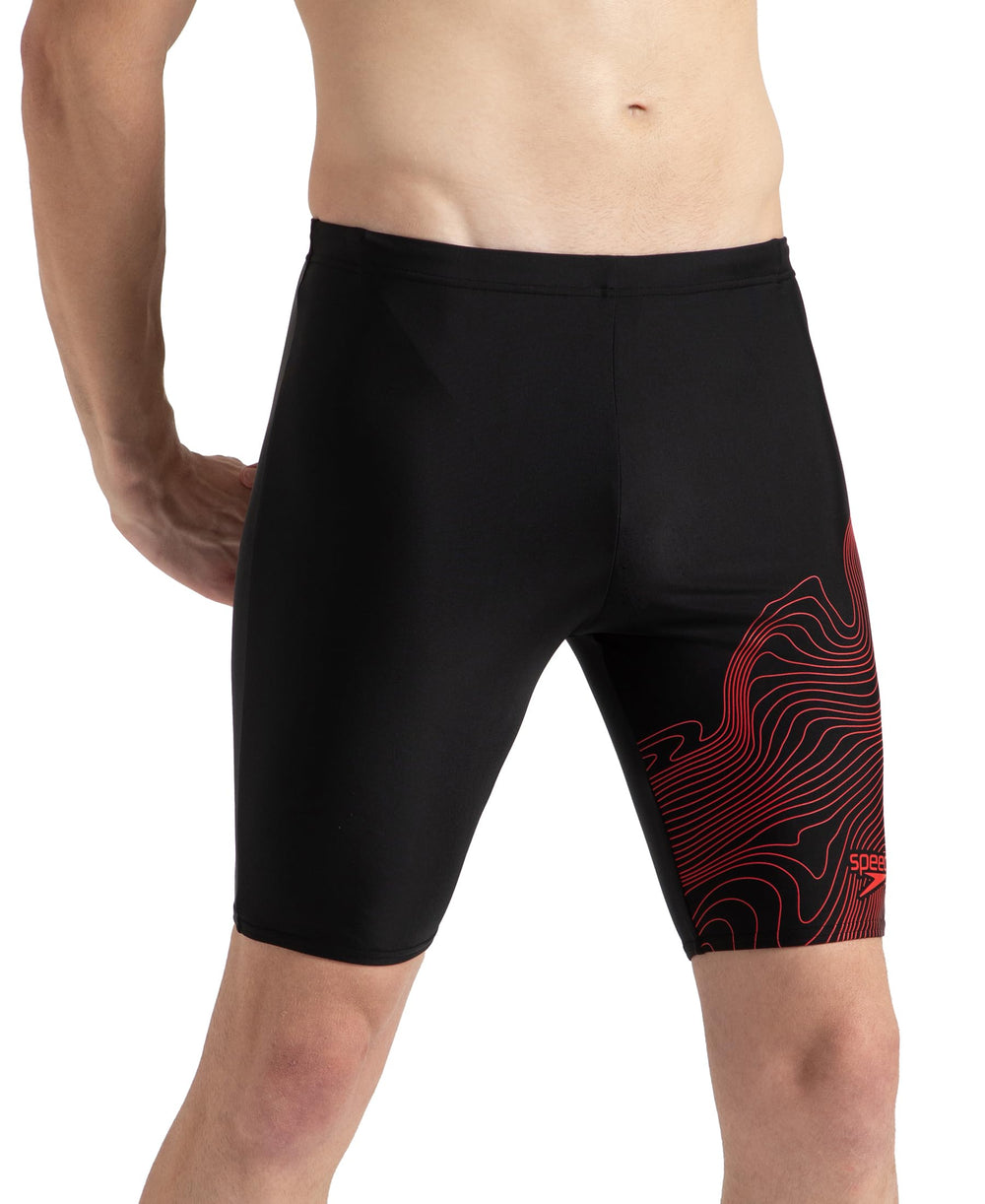 Speedo Men's AM Tide Performance Swimming Jammer