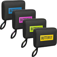 Butterfly BD Tour Case II Table Tennis Racket Case with Cover | Holds 2 Rackets & 4 Balls | Hard Shell with Inner Foam Cut-Outs & Outer Protective Cover - Best Price online Prokicksports.com