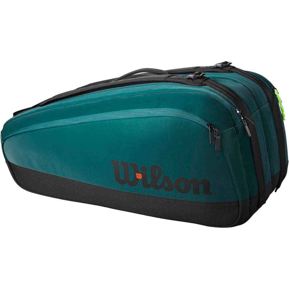 Wilson Blade Super Tour 9 Pack V9 Tennis Bag, Green - Best Price online Prokicksports.com