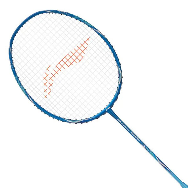 Li-Ning BladeX Sonar Badminton Racket | Unstrung Professional Racquet for Power & Speed | Blue | Ultra-Strong Carbon Fiber Frame | High-Tension Support | Lightweight & Durable