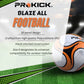 Prokick Blaze All Hand Stitched 32 Panel PU Football, Size 5 (White/Orange/Black) - Best Price online Prokicksports.com