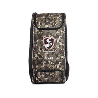 SG Blaze Junior Duffle Wheelie Cricket Kit Bag – Kids Cricket Bag with Trolley Wheels, Bat Compartment, Backpack Straps, and Durable Lightweight Design - Best Price online Prokicksports.com