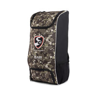 SG Blaze Junior Duffle Wheelie Cricket Kit Bag – Kids Cricket Bag with Trolley Wheels, Bat Compartment, Backpack Straps, and Durable Lightweight Design - Best Price online Prokicksports.com