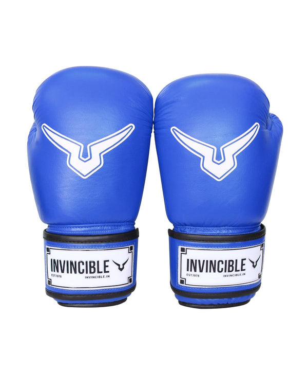 Invincible Agni 2.0 Amateur Competition Leather Boxing Gloves | IBF Approved Full Grain Leather Gloves with Molded Foam