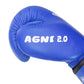 Invincible Agni 2.0 Amateur Competition Leather Boxing Gloves | IBF Approved Full Grain Leather Gloves with Molded Foam
