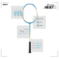 Apacs Z Power 900 RP Plus Lite Badminton Racquet 6U – Lightweight Strung Racquet for Speed, Control & Precision With Cover - Best Price online Prokicksports.com