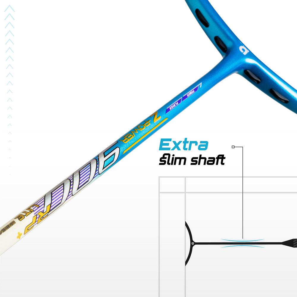Apacs Z Power 900 RP Plus Lite Badminton Racquet 6U – Lightweight Strung Racquet for Speed, Control & Precision With Cover - Best Price online Prokicksports.com
