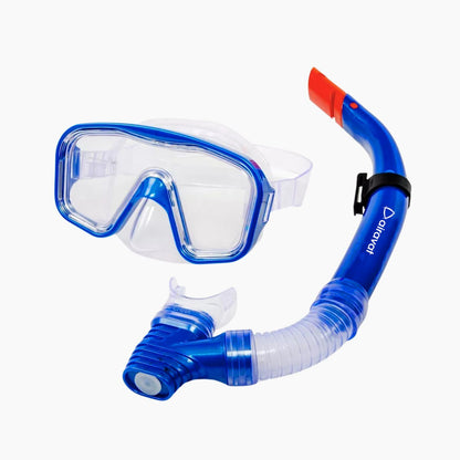 Airavat Adult Snorkel Set 1412 Airlon – Swim Mask with Breathing Tube for Snorkeling, Training, Pool & Open Water Swimming Adventures - Best Price online Prokicksports.com