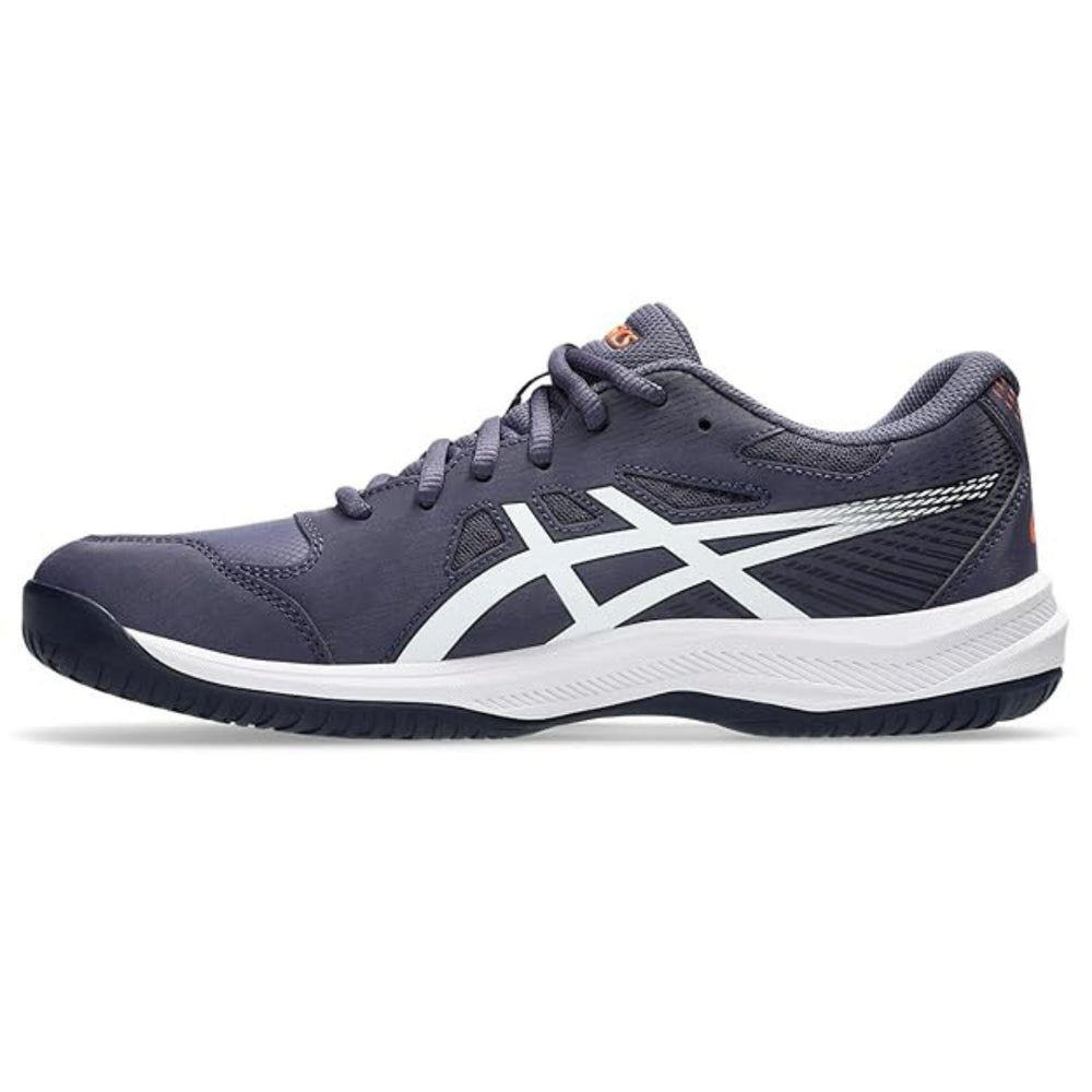 ASICS Court Slide 4 Men’s Tennis Shoes – Indigo Fog/White | Lightweight Synthetic-Textile Upper, Wrap‑Up Outsole & Heel-Pad Stability - Best Price online Prokicksports.com