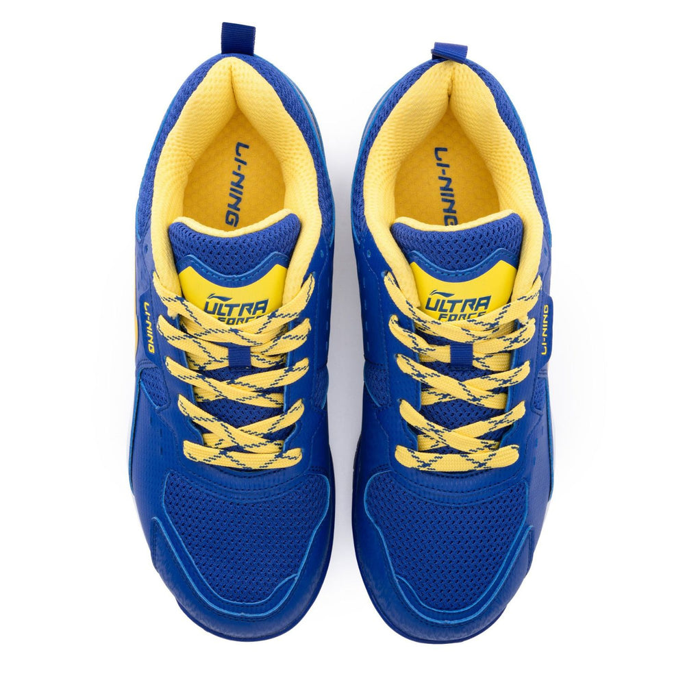 Li‑Ning Ultra Force Men’s Non‑Marking Badminton Shoe – Lightweight 330 g Court Sneaker with Cushioning & External Heel Brace - Best Price online Prokicksports.com