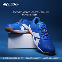 Nivia Appeal 4.0 Non-Marking Badminton Shoes for Men | Duofoam Cushioning & Hexa-Grip Rubber Outsole - Best Price online Prokicksports.com