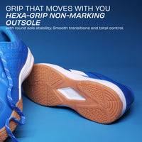 Nivia Appeal 4.0 Non-Marking Badminton Shoes for Men | Duofoam Cushioning & Hexa-Grip Rubber Outsole - Best Price online Prokicksports.com