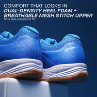 Nivia Appeal 4.0 Non-Marking Badminton Shoes for Men | Duofoam Cushioning & Hexa-Grip Rubber Outsole - Best Price online Prokicksports.com