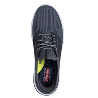 Skechers Slip‑ins Delson 3.0 – Lavell Men’s Running & Casual Sneaker Hands‑Free Entry with Heel Pillow™ | Air‑Cooled Memory Foam & Goga Mat Arch Support | Machine Washable - Best Price online Prokicksports.com
