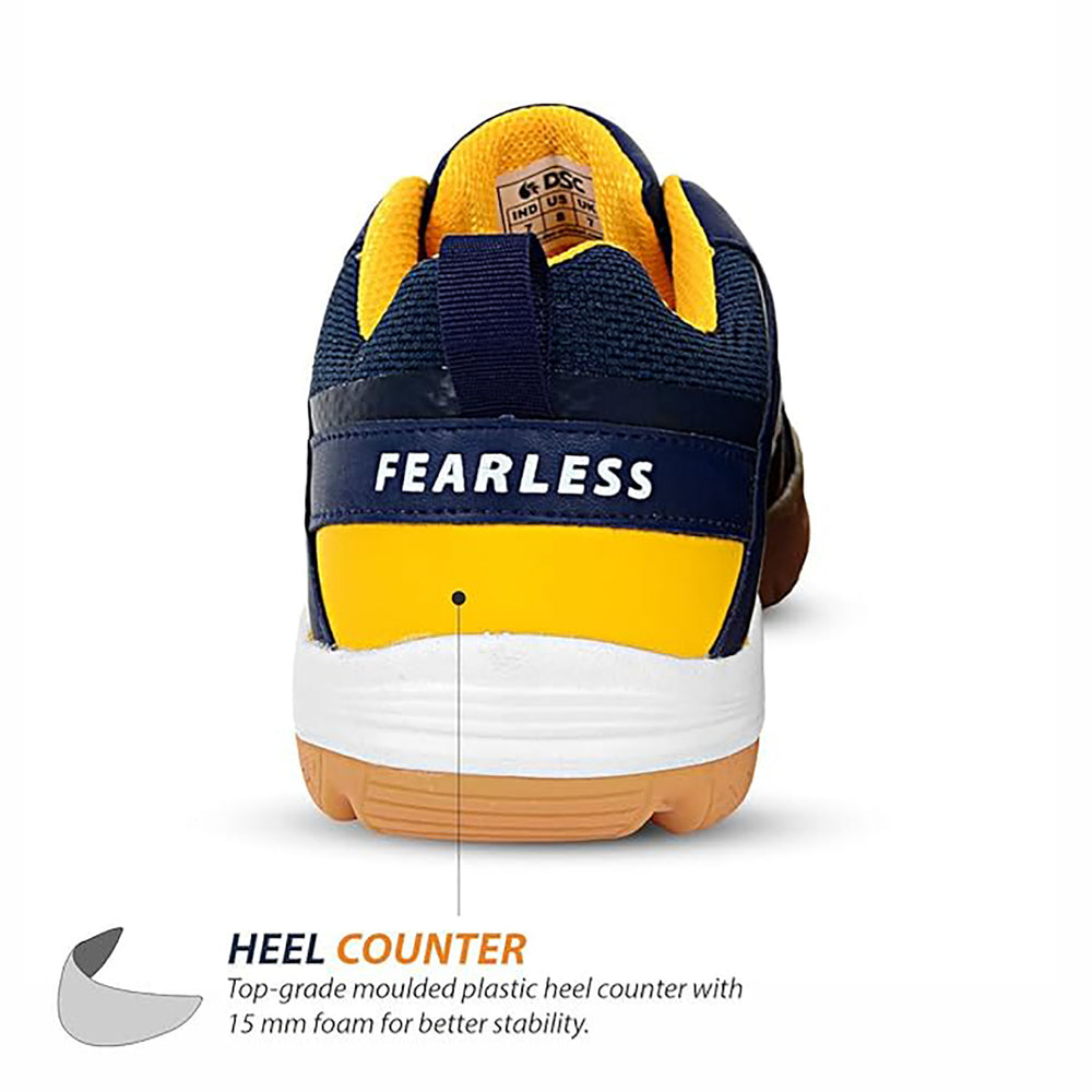 DSC Bolstr Badminton Shoes – Lightweight, Breathable, Non-Marking Footwear with Enhanced Grip and Comfort for Indoor Court Performance - Best Price online Prokicksports.com