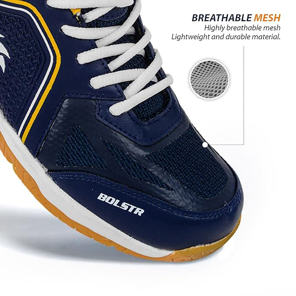 DSC Bolstr Badminton Shoes – Lightweight, Breathable, Non-Marking Footwear with Enhanced Grip and Comfort for Indoor Court Performance - Best Price online Prokicksports.com