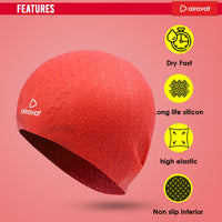Airavat Bubble Swimming Cap - Adult (Universal size) - Best Price online Prokicksports.com