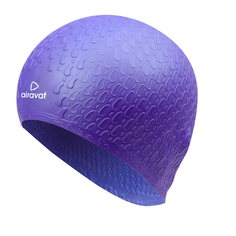 Airavat Bubble Swimming Cap - Adult (Universal size) - Best Price online Prokicksports.com