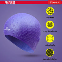 Airavat Bubble Swimming Cap - Adult (Universal size) - Best Price online Prokicksports.com