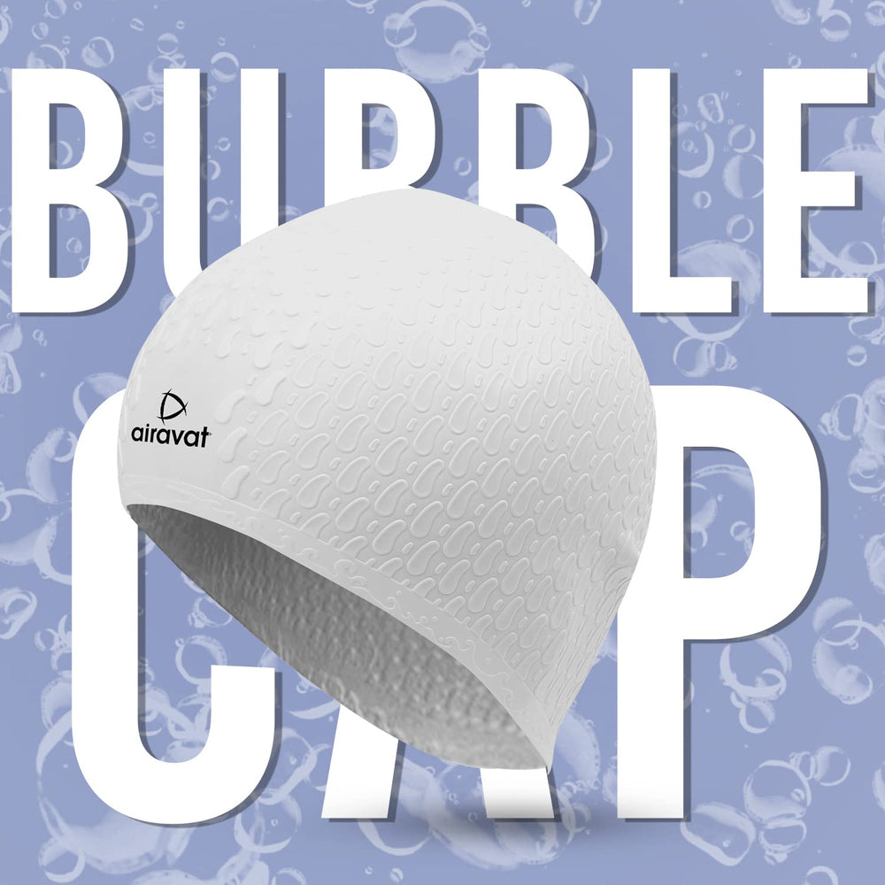 Airavat Bubble Swimming Cap - Adult (Universal size)