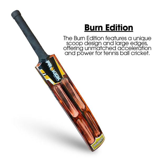 Prokick Burst Burn Kashmir Willow Scoop Cricket Tennis Ball Bat
