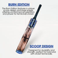 Prokick Burst Ignis Kashmir Willow Scoop Cricket Tennis Ball Bat - Best Price online Prokicksports.com