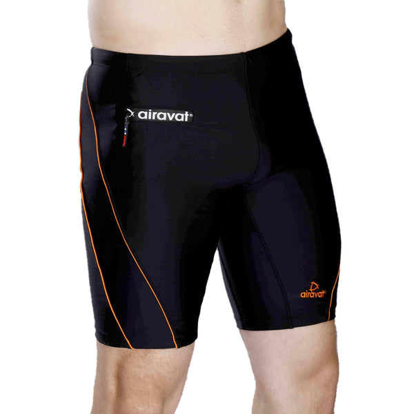 Airavat Calder 1510 Men's Swimming Jammer | Quick-Dry, Chlorine-Resistant & Stretchable Fabric | Performance Swimwear