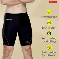 Airavat Calder 1510 Men's Swimming Jammer | Quick-Dry, Chlorine-Resistant & Stretchable Fabric | Performance Swimwear - Best Price online Prokicksports.com
