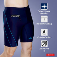 Airavat Calder 1510 Men's Swimming Jammer | Quick-Dry, Chlorine-Resistant & Stretchable Fabric | Performance Swimwear - Best Price online Prokicksports.com