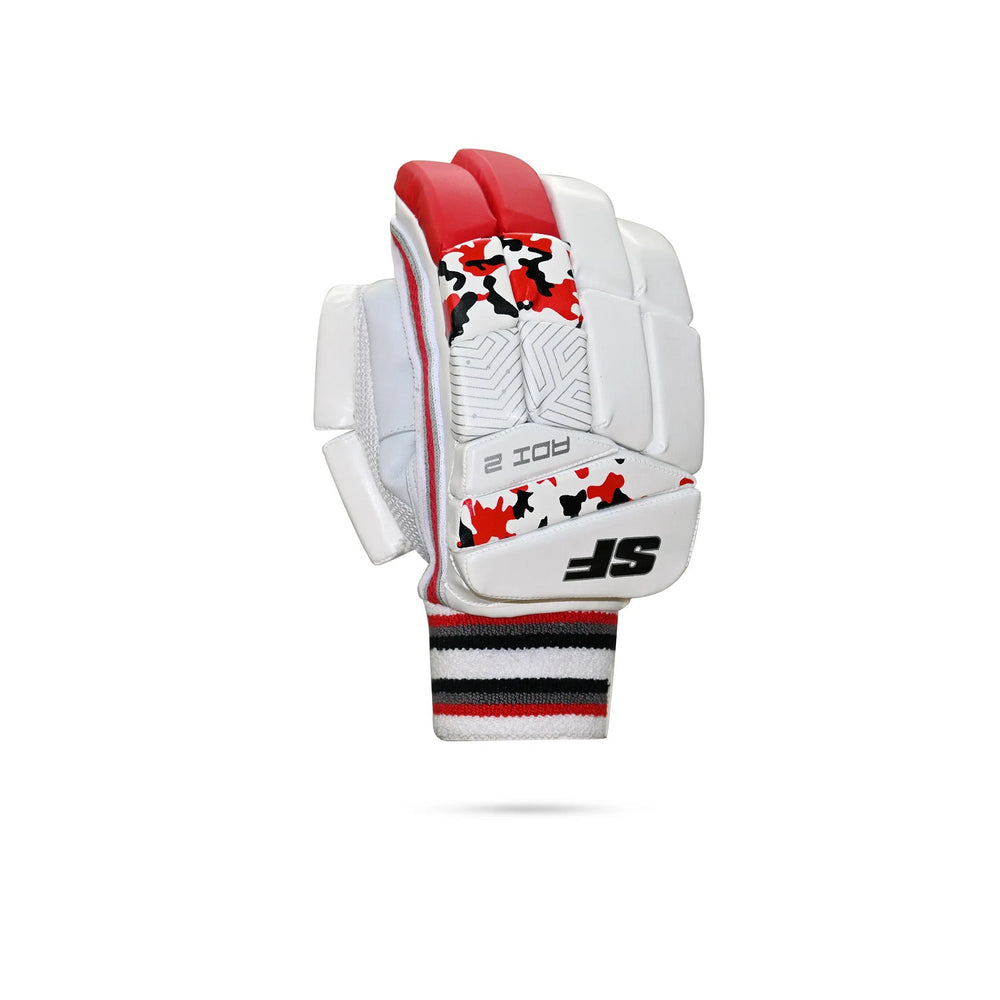 SF Camo ADI-2 Right Hand Batting Gloves| Lightweight Cricket Gloves with Split Finger Design, Comfort & Grip - Best Price online Prokicksports.com