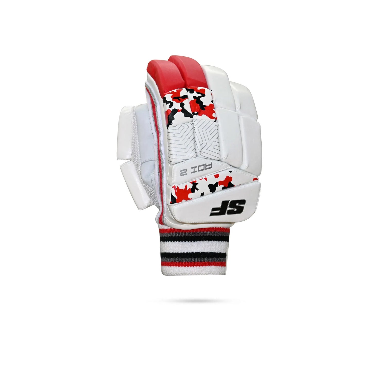 SF Camo ADI-2 Right Hand Batting Gloves| Lightweight Cricket Gloves with Split Finger Design, Comfort & Grip - Best Price online Prokicksports.com